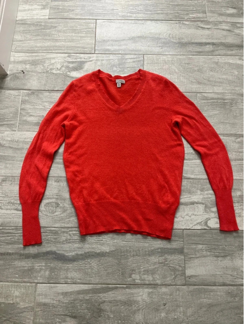 Halogen Coral 100% Cashmere Sweater